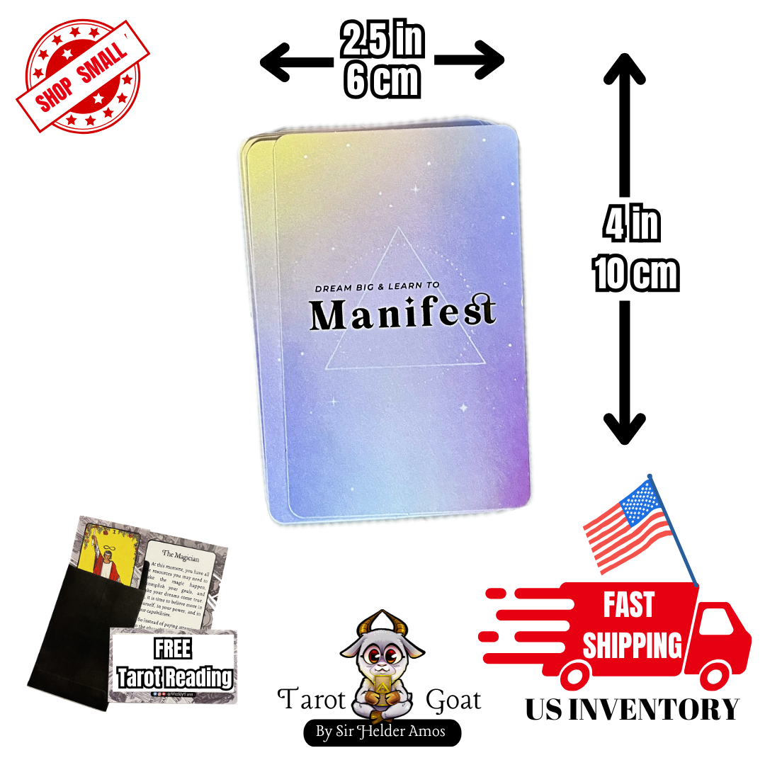 Flash crds for learning how to manifest with the law of attraction for beginners