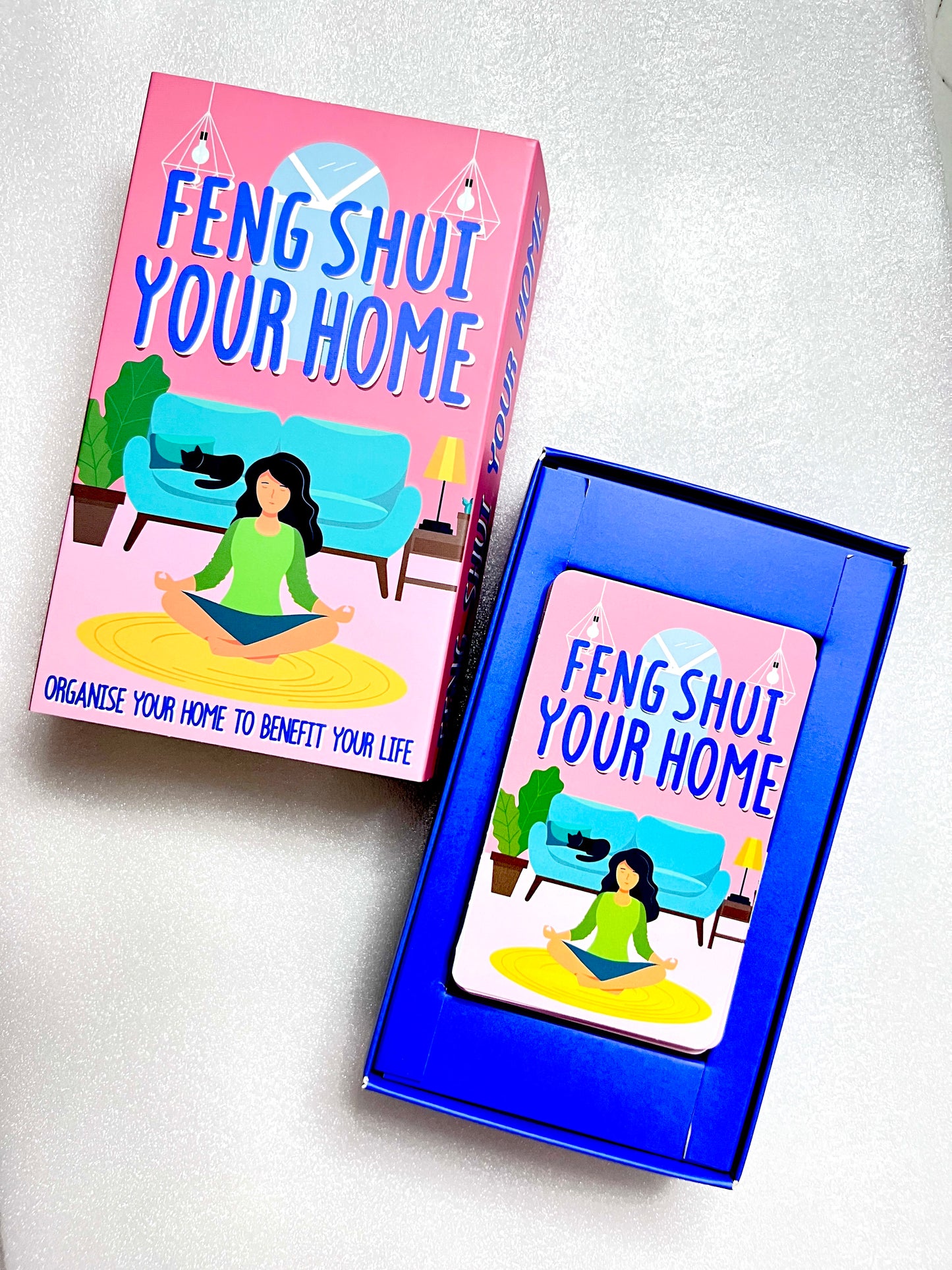 Learning cards of Feng shui for more organized and balanced spaces