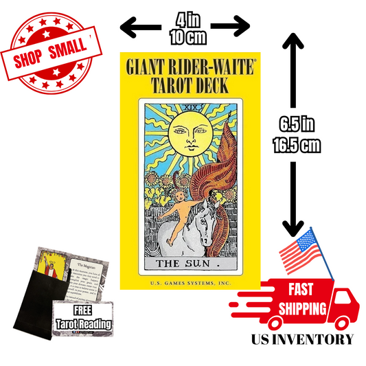 Giant Rider Waite Tarot Deck For Sale Free Shipping in the US