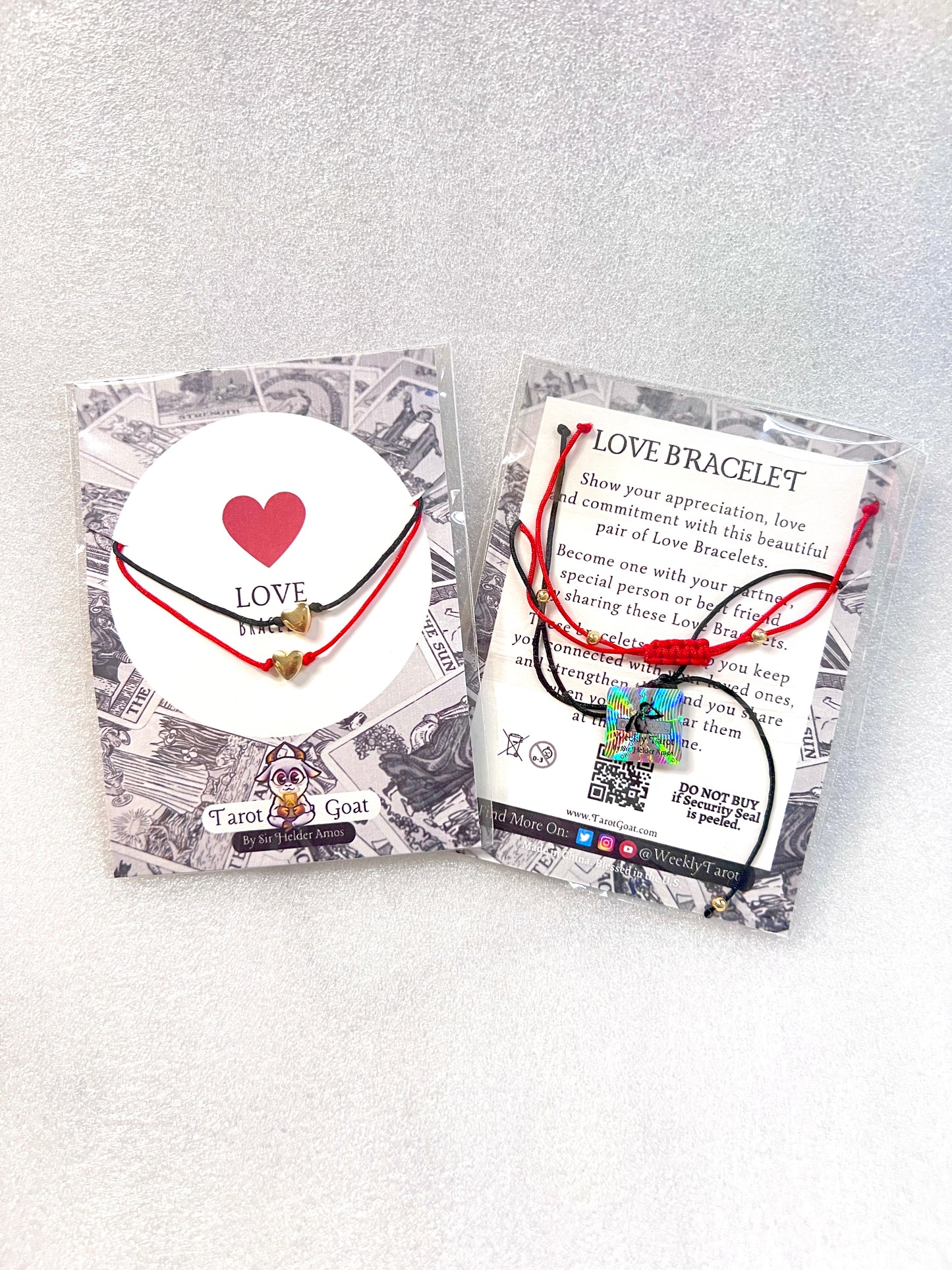 LOVE AMULET: Connected by Heart – Minimalist Bracelets for Friendship and Love