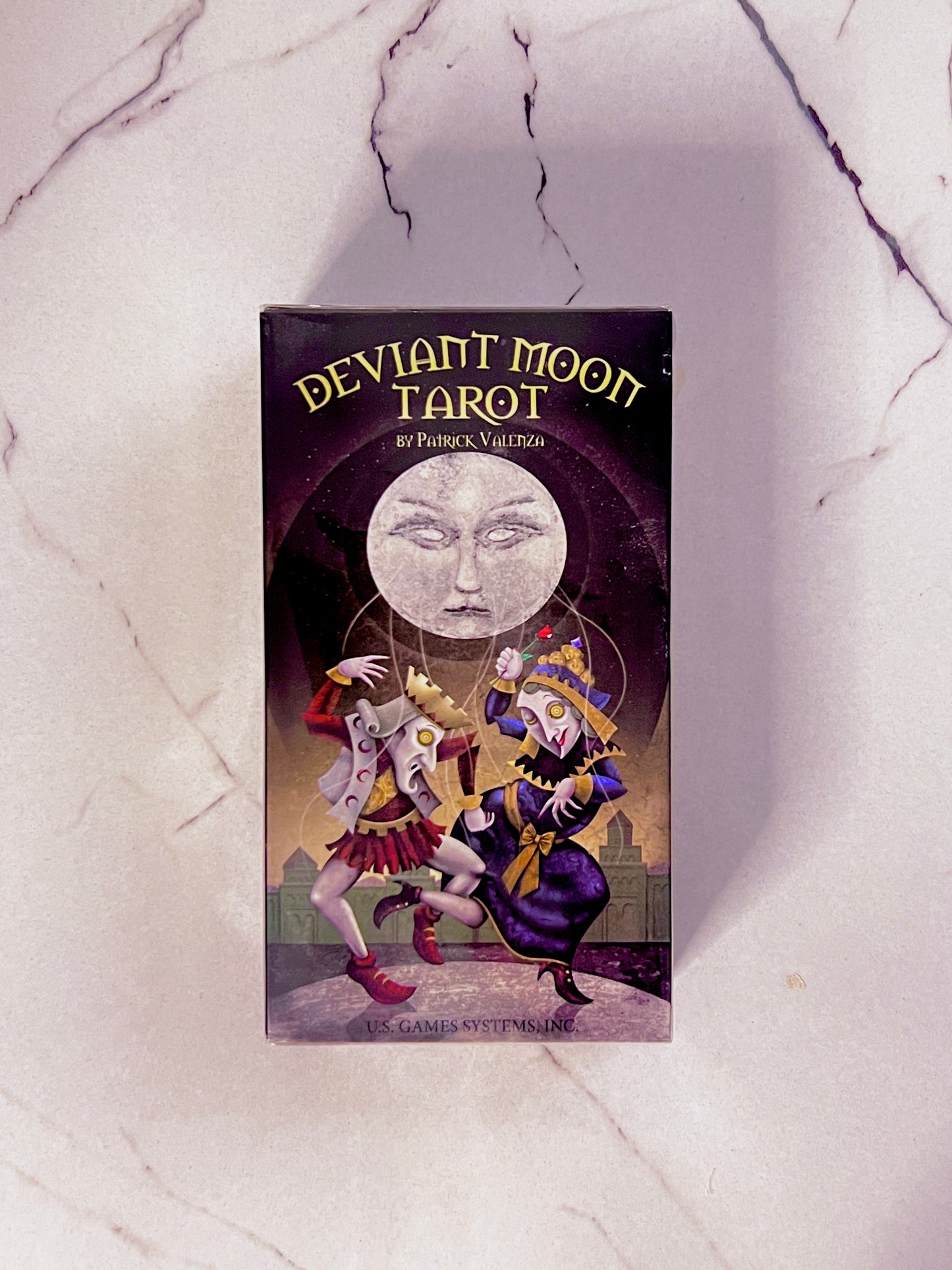 Deviant Moon Tarot Deck by Patrick Valenza ~ Tarot Cards for Beginners and Deep Study ~ New Sealed
