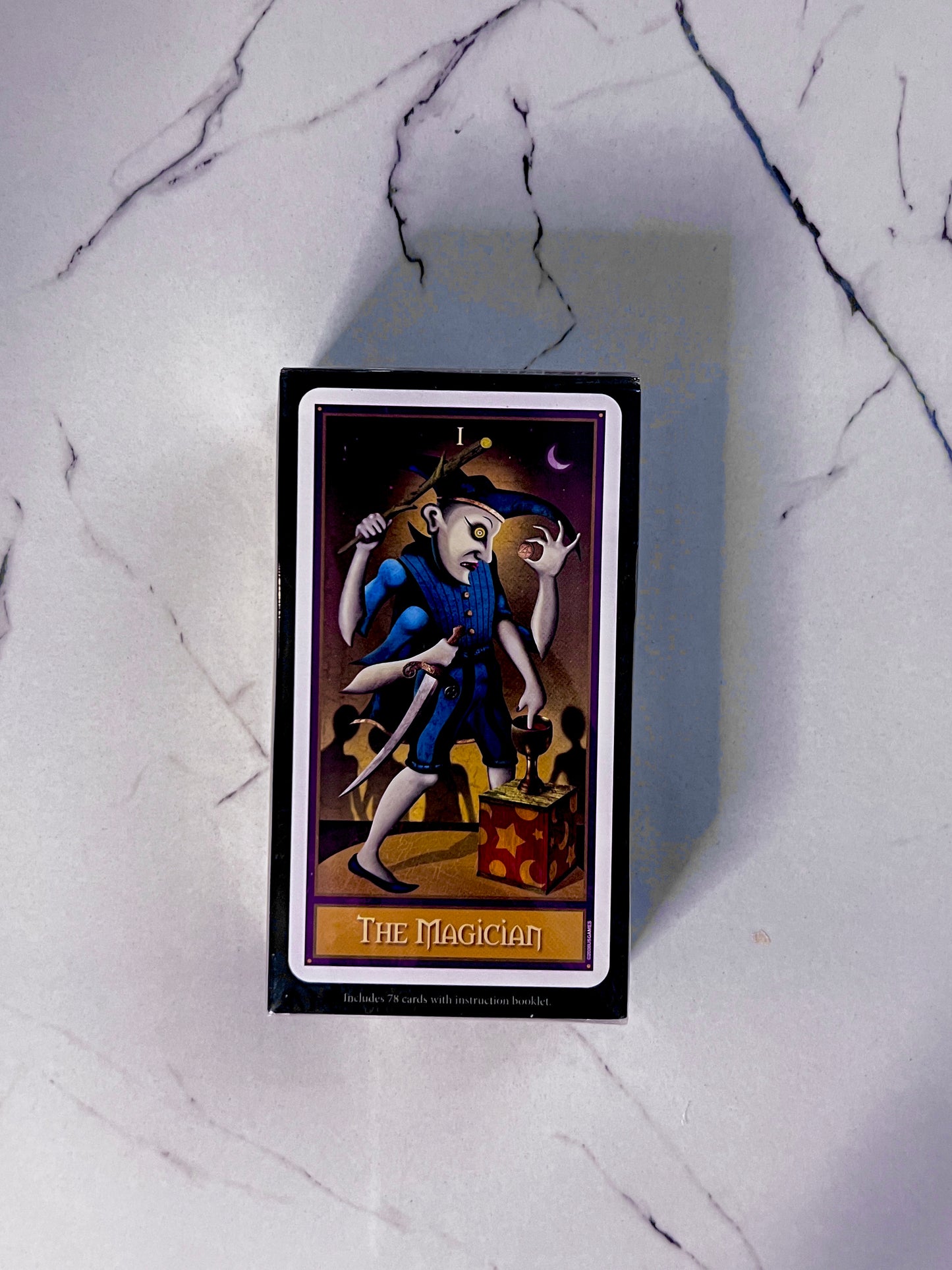 Deviant Moon Tarot Deck by Patrick Valenza ~ Tarot Cards for Beginners and Deep Study ~ New Sealed