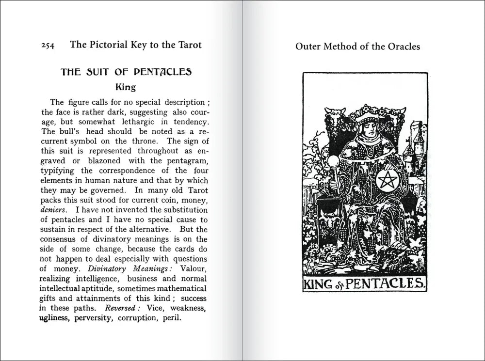 Keywords Meaning  explanation and illustration of all tarot cards in the pictorial key to the tarot book