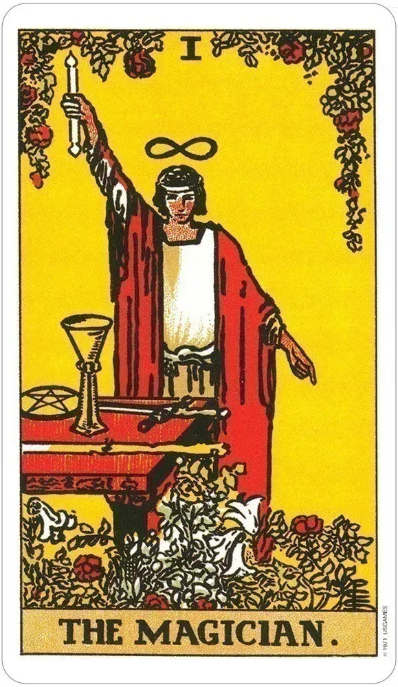 Original Rider Waite Tarot Pack Deck by AE Waite Pamela Colman Smith, Classic Tarot Cards for Divination, Witchy Gift, Spiritual Guidance
