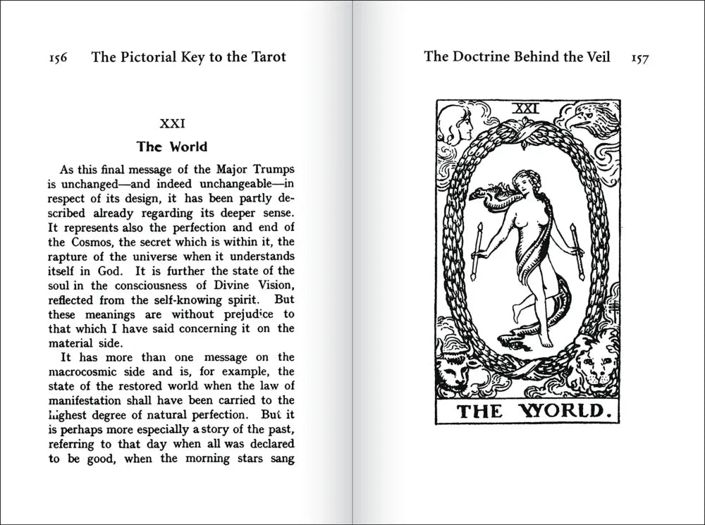 The World Tarot Card Keywords meaning and explanations