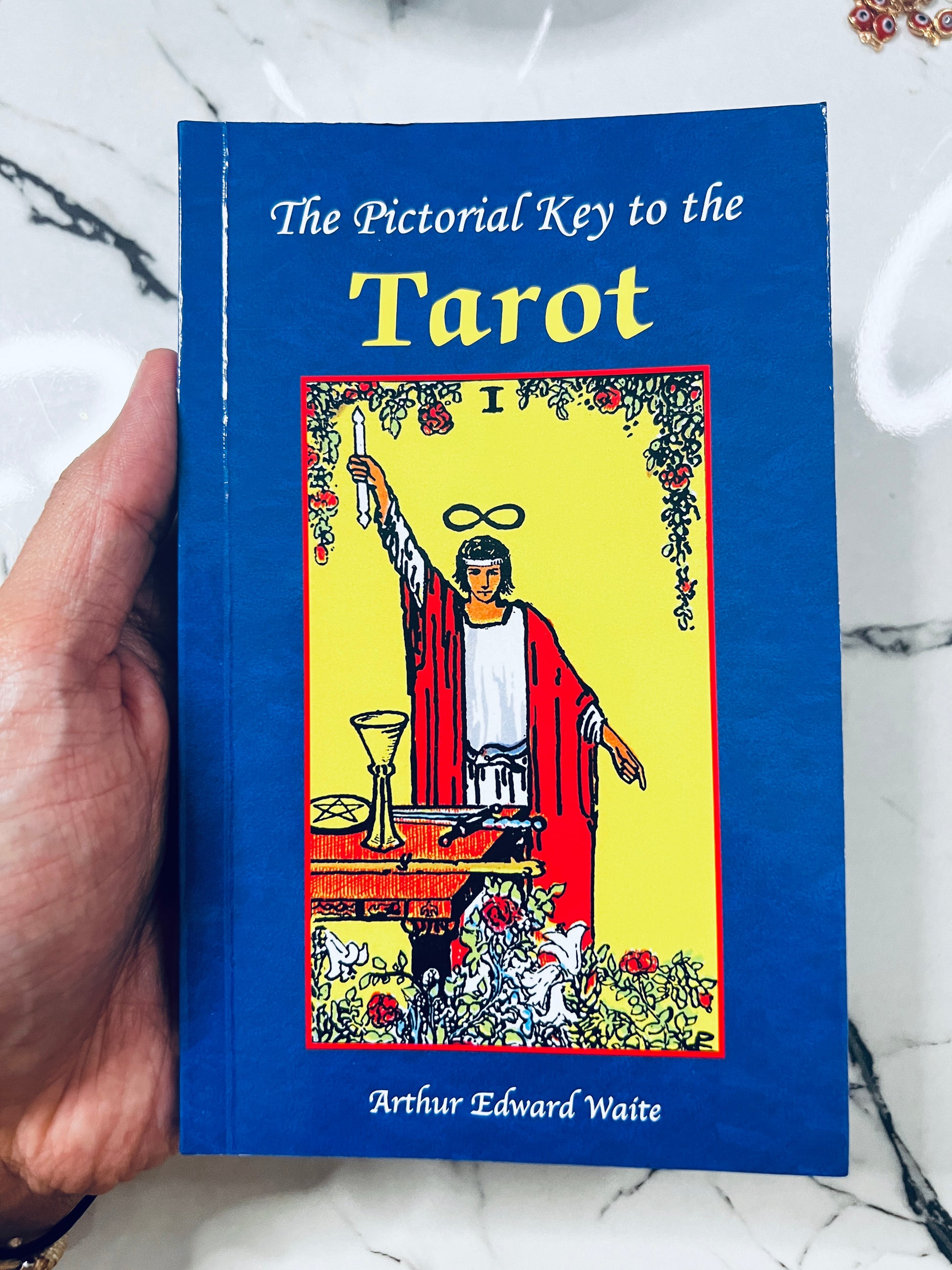 Pocket Size Book to learn Tarot Cards the Pictorial Key to the Tarot by Rider Waite