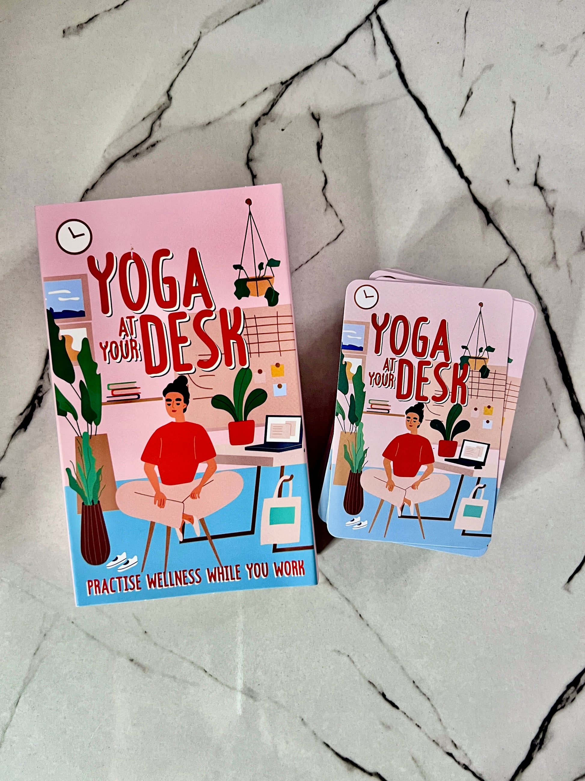 LEarn yoga positions easy with these cards