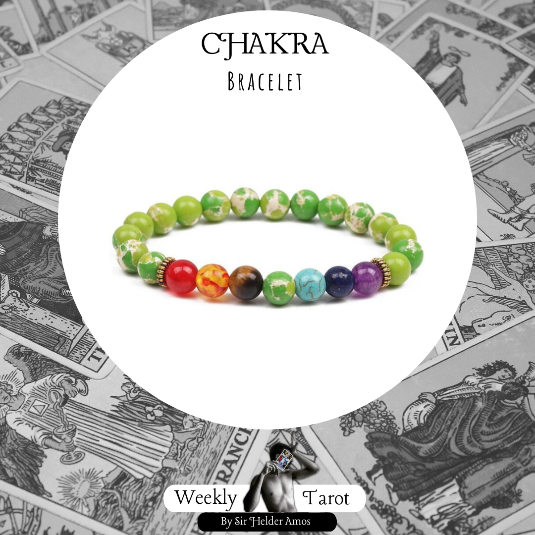 Green Amethyst Chakra Balancing Bracelet