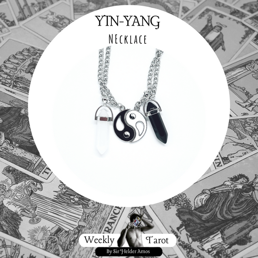 Yin Yang Crystal Quartz Necklace For Sale in the US fast shipping metaphysical store near me