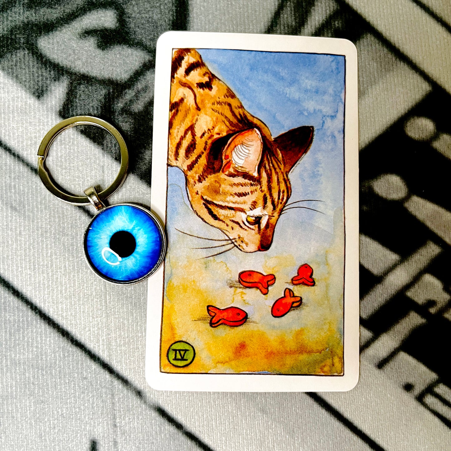 Dragon Eye - Evil Eye Keychain