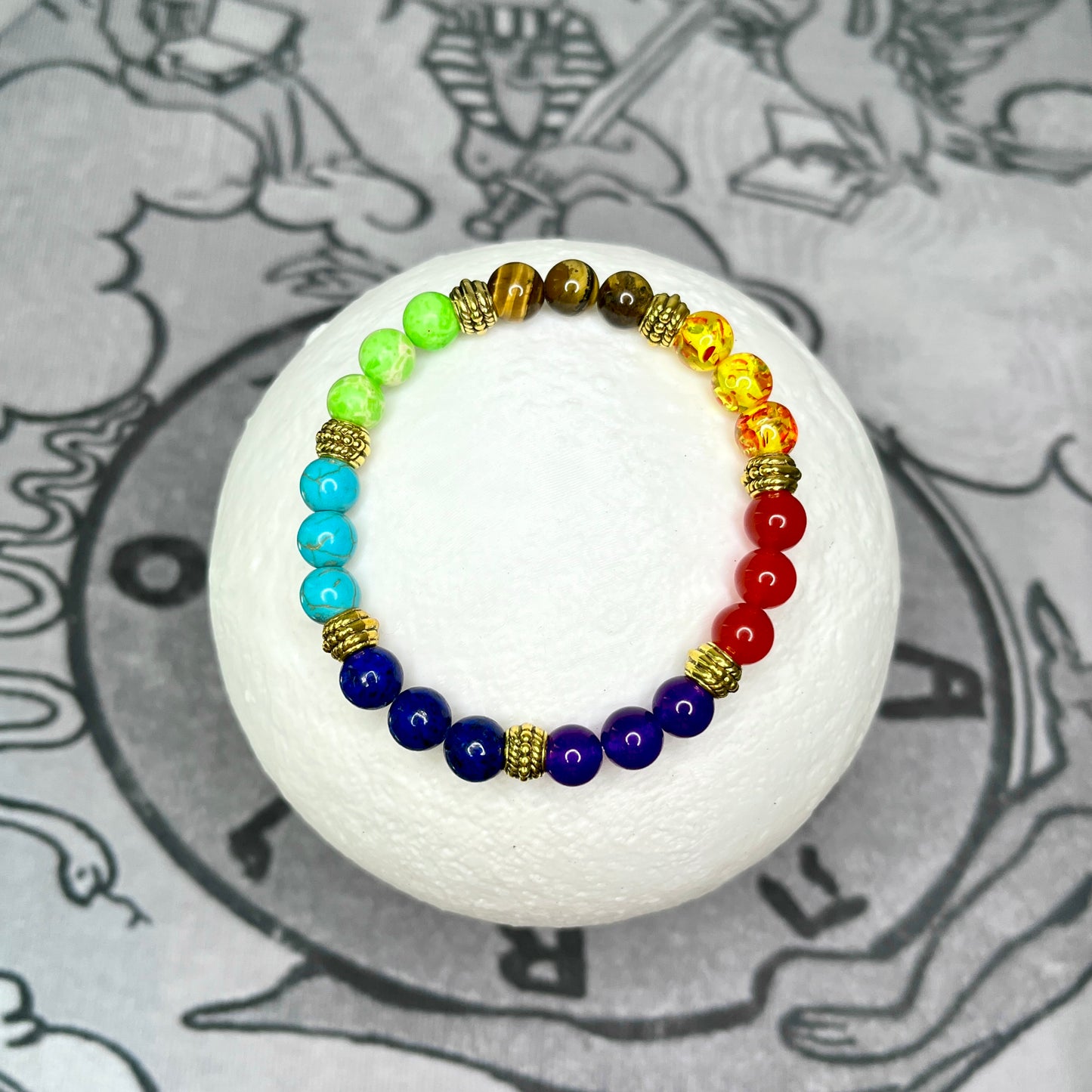Clear Quartz Chakra Balancing Bracelet