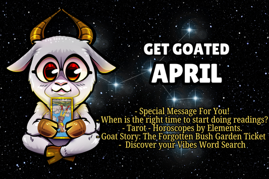 Get Goated April: The Message the Page of Swords Reversed Has For You  - When it's the right time to start doing Tarot Readings - The Forgotten Bush Gardens Ticket - Monthly Horoscopes