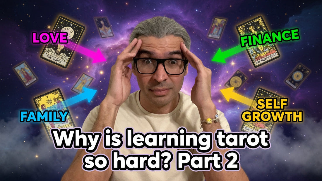 Tarot Reader Struggling to learn the different meanings of the cards.