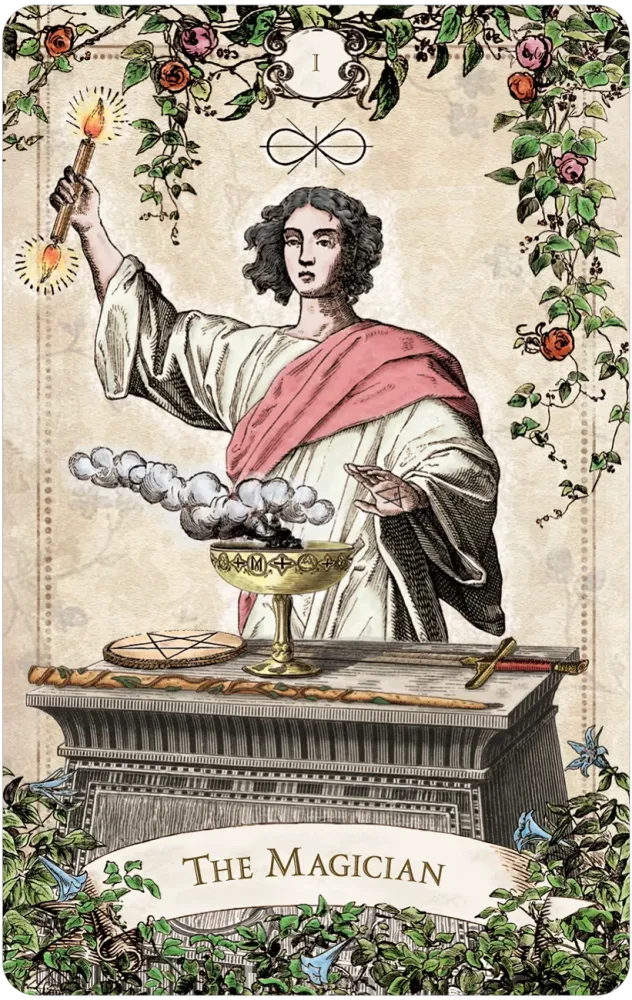 Old Style Tarot Deck by Alexander Ray, Vintage European Style Tarot Cards for Divination
