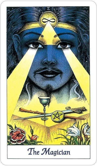 Cosmic Tarot Deck by Norbert Losche, Vintage Tarot Cards for Divination