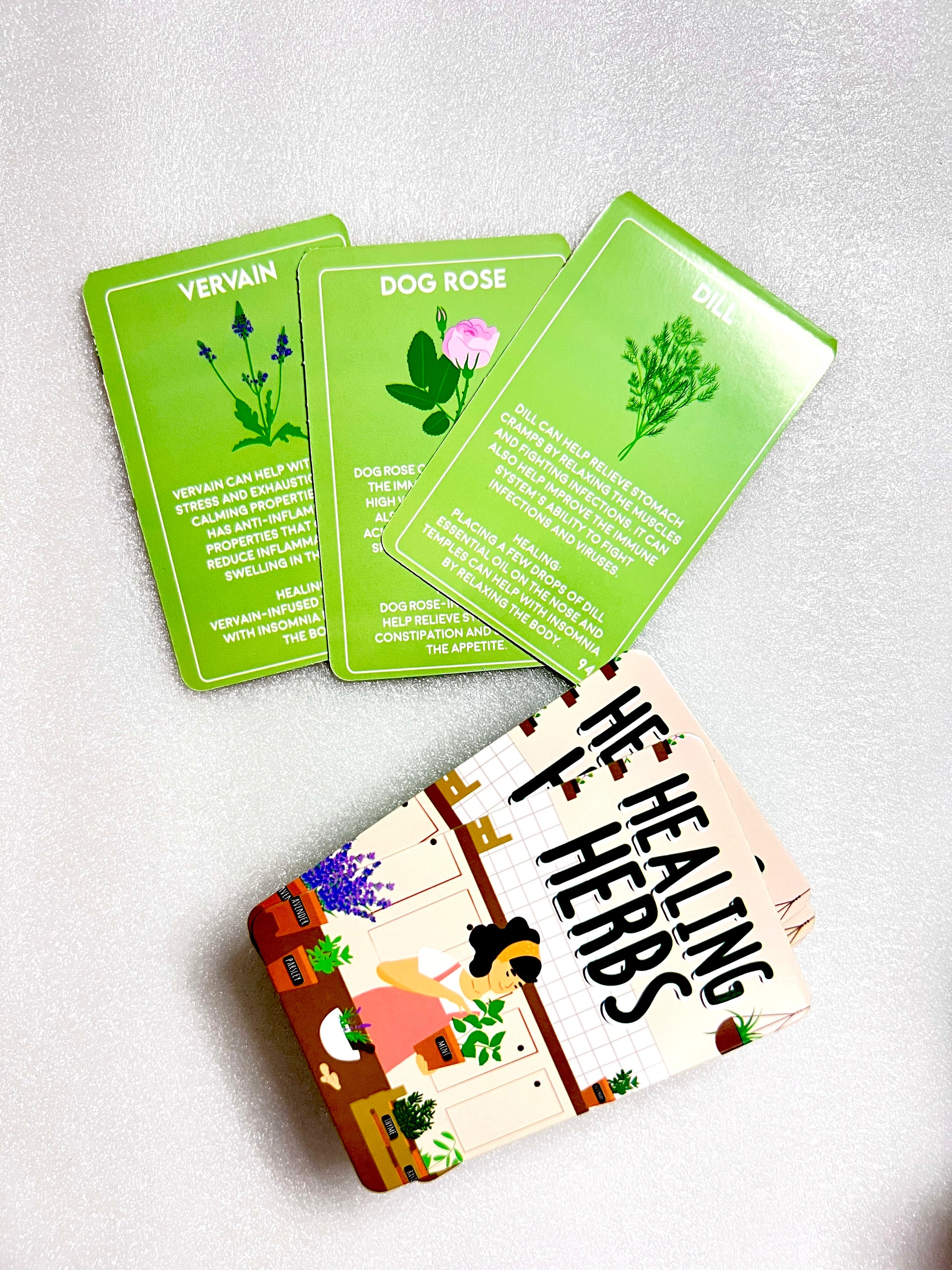 Learn about herbology with these flashing cards
