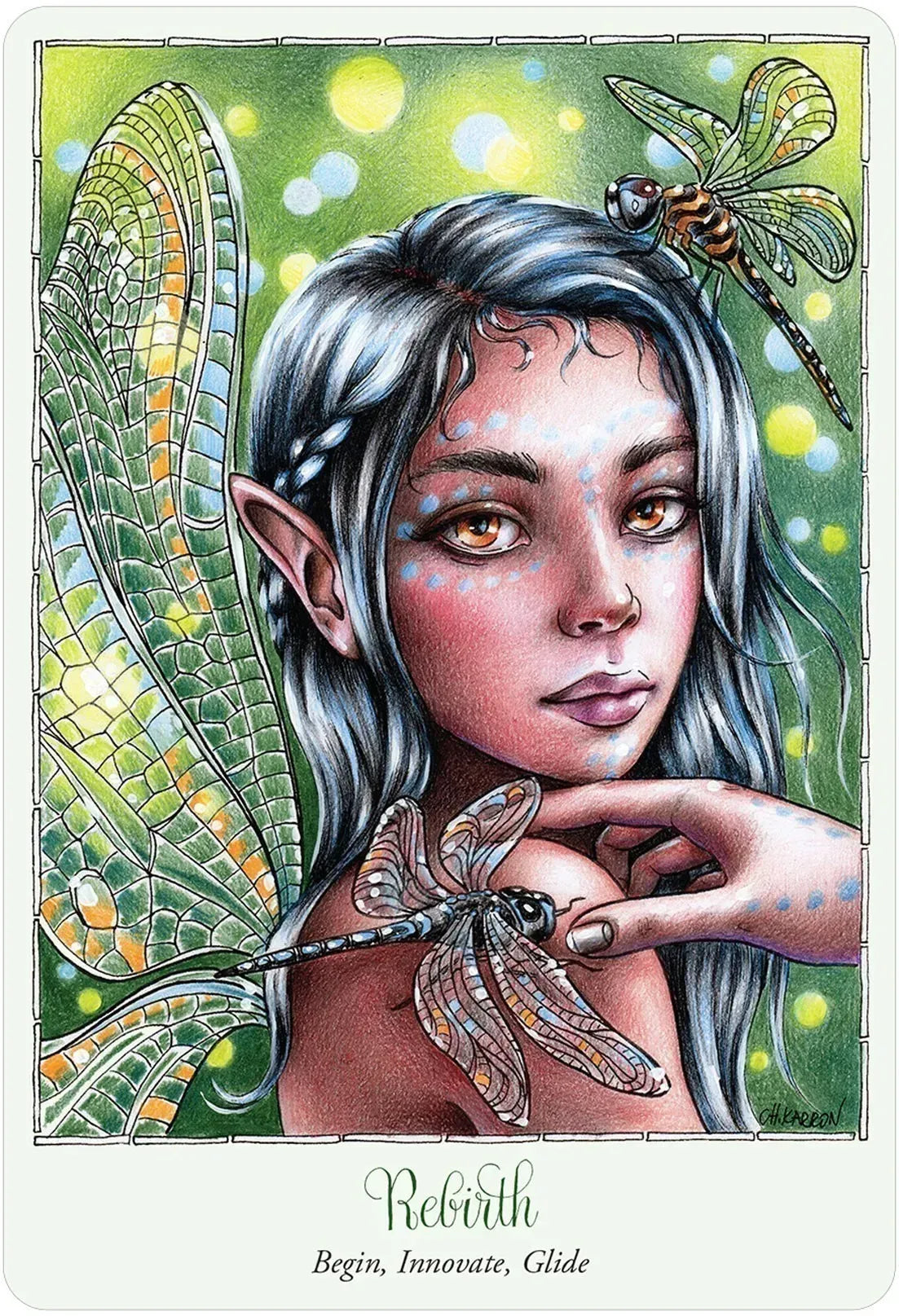 Faery Temple Oracle Cards Deck by Suzy Cherub Christine Karron, Fairy Oracle Cards for Divination