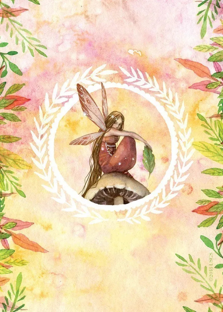 Find Your Light Inspiration Deck by Sara Burrier US Games, Fairy Oracle Cards for Spiritual Healing