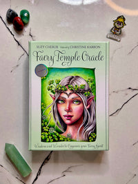 Faery Temple Oracle Cards Deck by Suzy Cherub Christine Karron, Fairy Oracle Cards for Divination