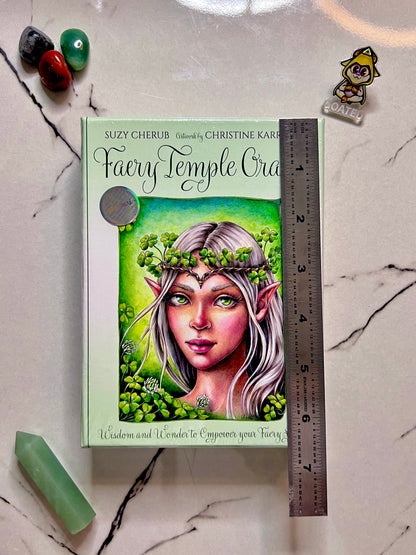 Faery Temple Oracle Cards Deck by Suzy Cherub Christine Karron, Fairy Oracle Cards for Divination