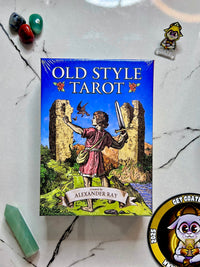 Old Style Tarot Deck by Alexander Ray, Vintage European Style Tarot Cards for Divination