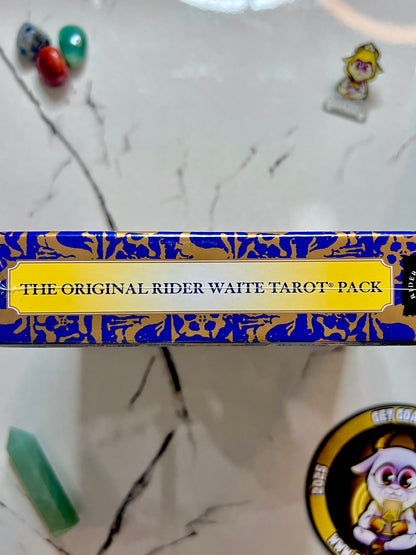 Original Rider Waite Tarot Pack Deck by AE Waite Pamela Colman Smith, Classic Tarot Cards for Divination, Witchy Gift, Spiritual Guidance