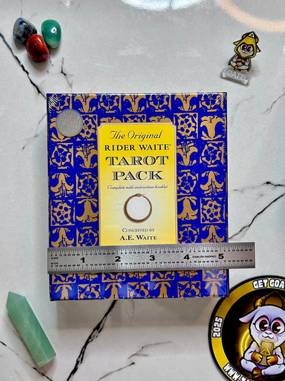 Original Rider Waite Tarot Pack Deck by AE Waite Pamela Colman Smith, Classic Tarot Cards for Divination, Witchy Gift, Spiritual Guidance