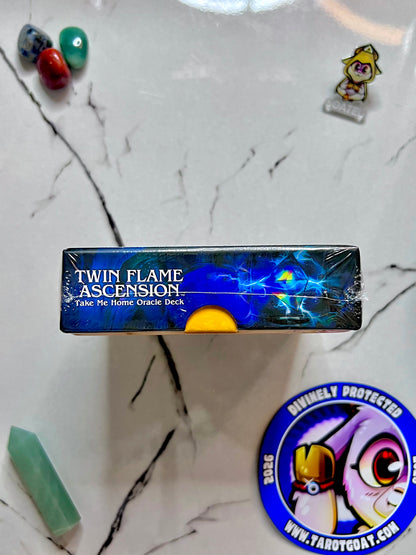 Twin Flame Ascension Take Me Home Oracle Deck by Dr Harmony Illustrated by Tatiana Hassan, Love Oracle Cards,