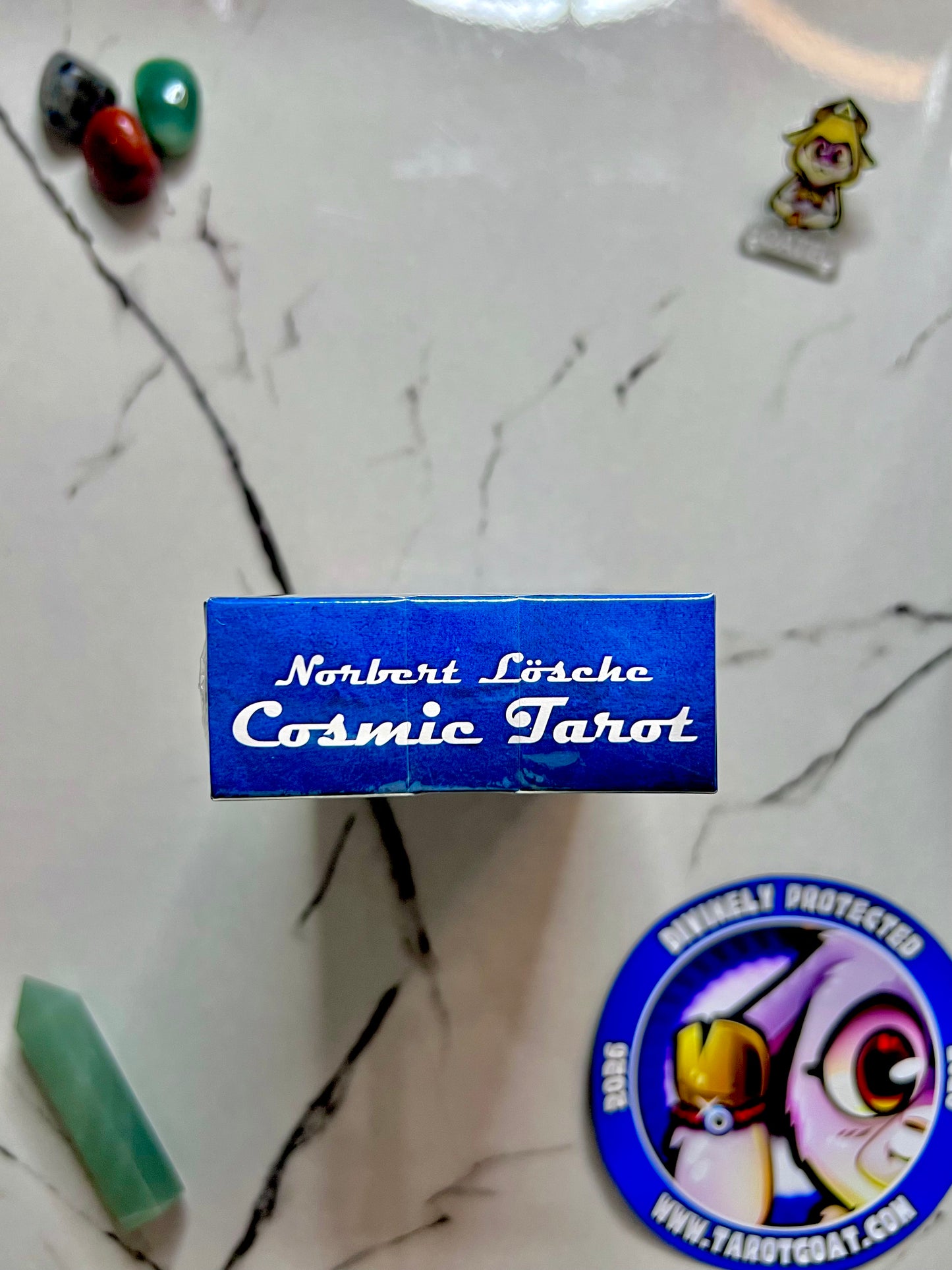 Cosmic Tarot Deck by Norbert Losche, Vintage Tarot Cards for Divination