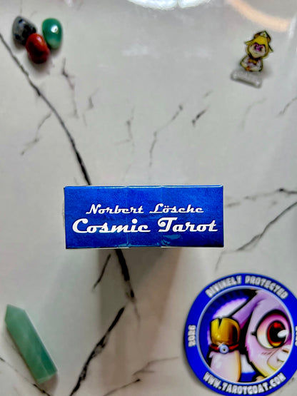 Cosmic Tarot Deck by Norbert Losche, Vintage Tarot Cards for Divination