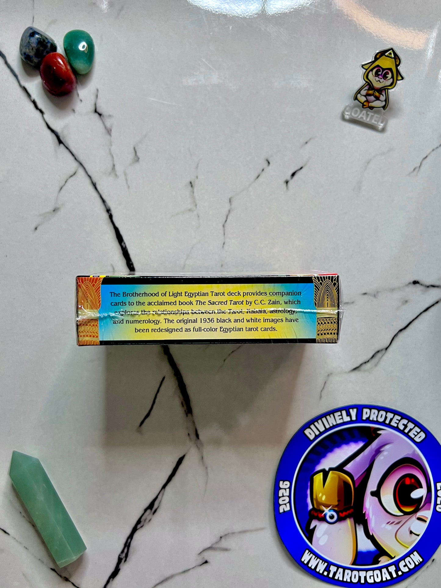Brotherhood of Light Egyptian Tarot Deck Church of Light, Egyptian Tarot Cards for Spiritual Guidance