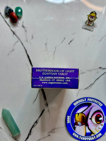 Brotherhood of Light Egyptian Tarot Deck Church of Light, Egyptian Tarot Cards for Spiritual Guidance