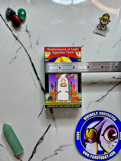 Brotherhood of Light Egyptian Tarot Deck Church of Light, Egyptian Tarot Cards for Spiritual Guidance