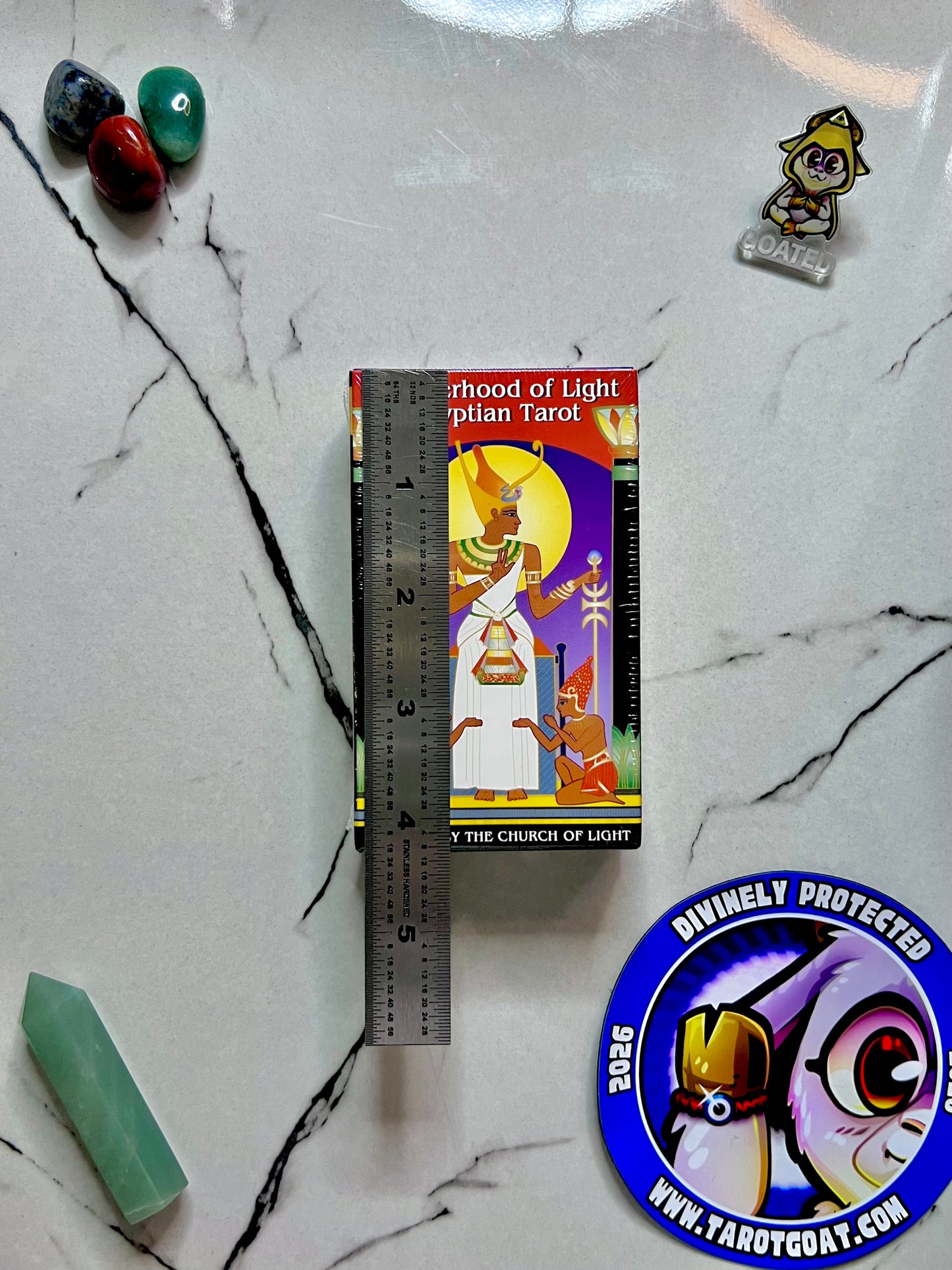 Brotherhood of Light Egyptian Tarot Deck Church of Light, Egyptian Tarot Cards for Spiritual Guidance