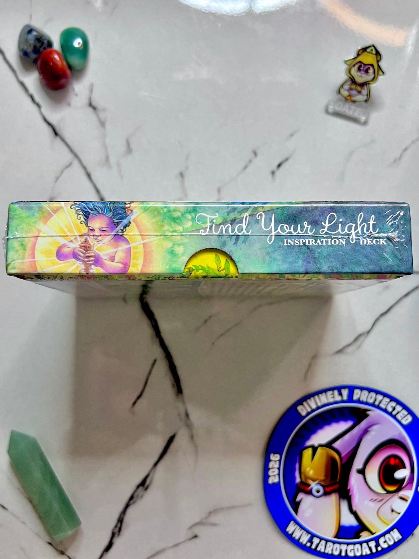 Find Your Light Inspiration Deck by Sara Burrier US Games, Fairy Oracle Cards for Spiritual Healing