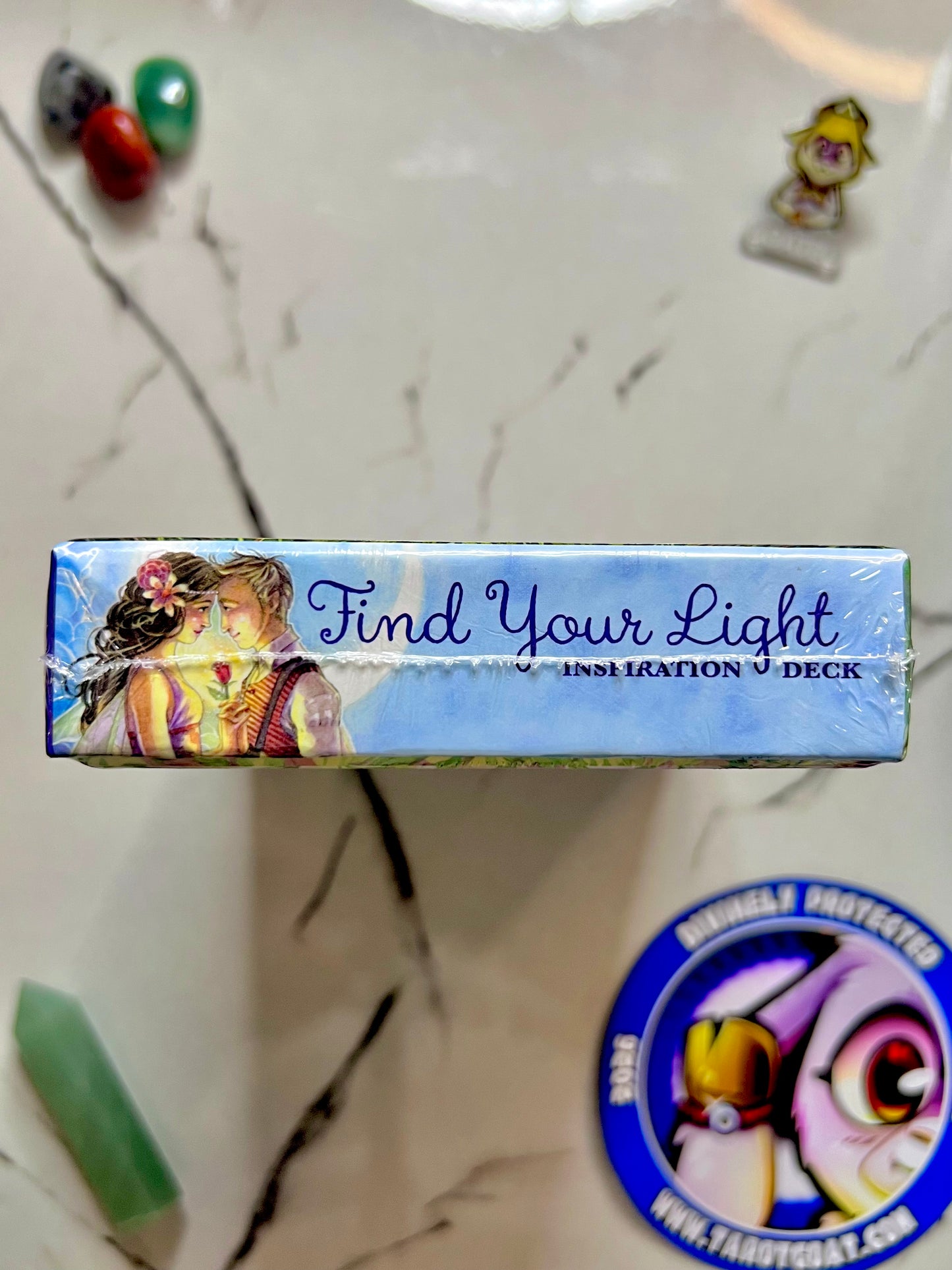 Find Your Light Inspiration Deck by Sara Burrier US Games, Fairy Oracle Cards for Spiritual Healing