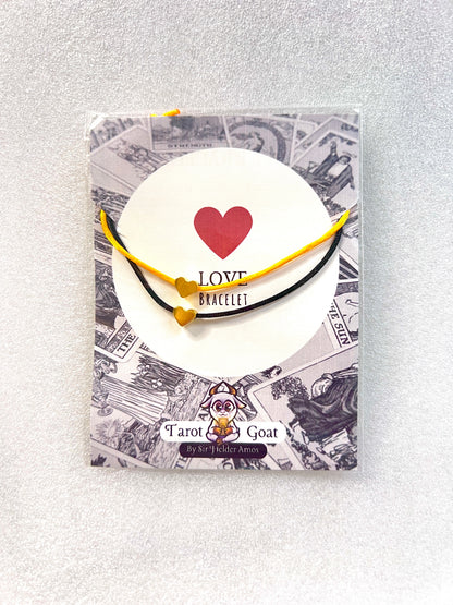 LOVE AMULET: Connected by Heart – Minimalist Bracelets for Friendship and Love