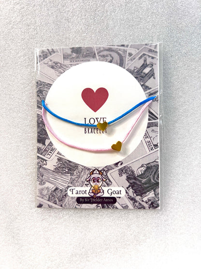 LOVE AMULET: Connected by Heart – Minimalist Bracelets for Friendship and Love