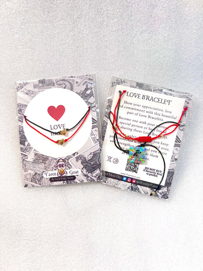 LOVE AMULET: Connected by Heart – Minimalist Bracelets for Friendship and Love