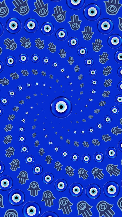Free: Evil Eye Emoji Phone Wallpaper.