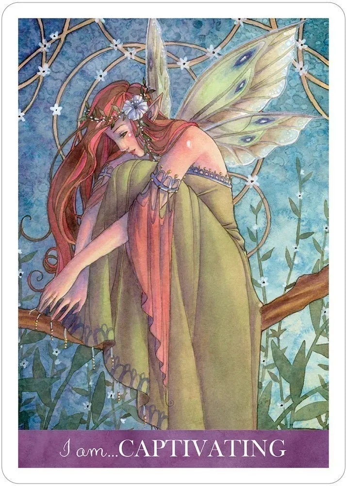Find Your Light Inspiration Deck by Sara Burrier US Games, Fairy Oracle Cards for Spiritual Healing
