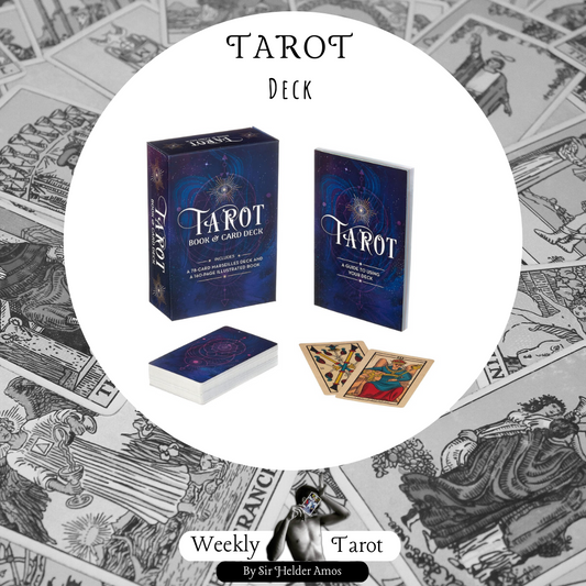 Classic Tarot de Marseilles Deck of 78 Cards + 160 Illustrated Book. Original Version.