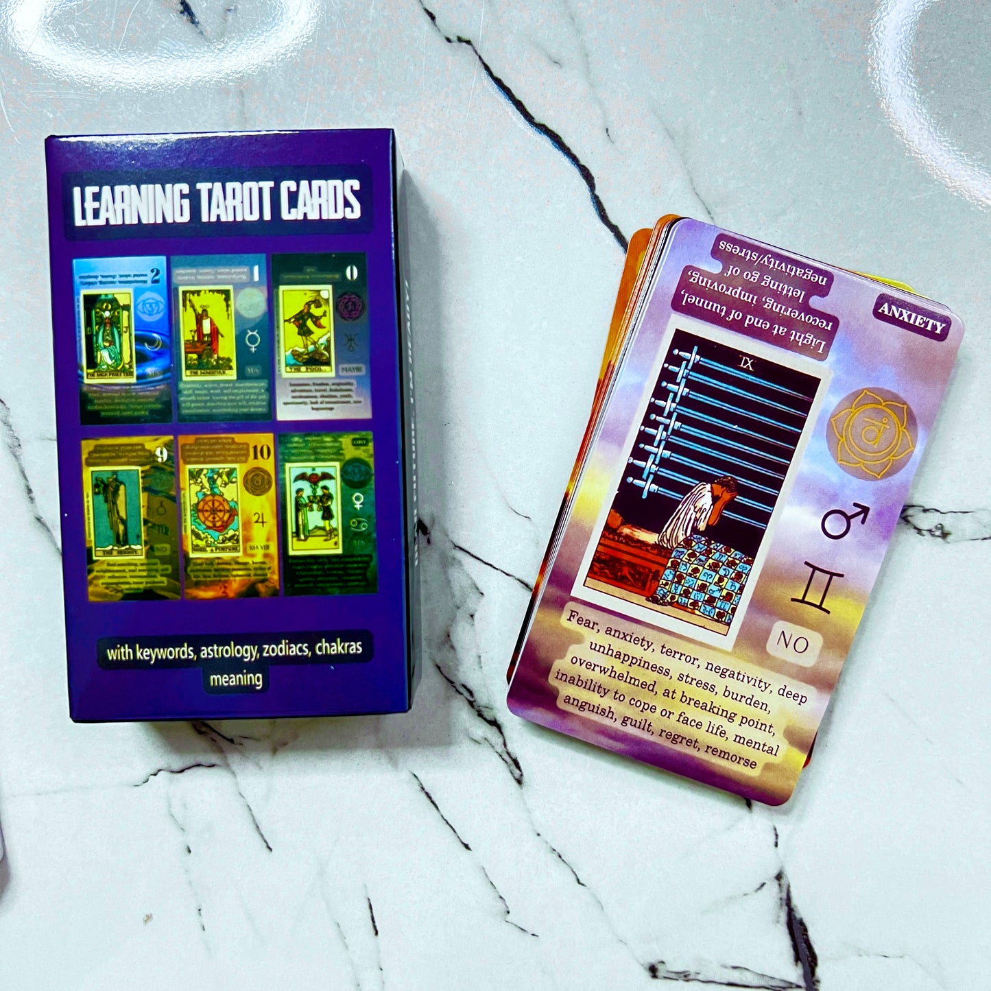 Tarot cards Deck for beginners Rider Waite Version on sale