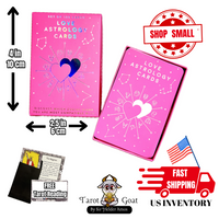 Love Astrology 100 Cards for Learning Zodiac Signs Compatibility.