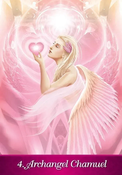Angel Inspiration Deck by Kim Dreyer US Games, Angel Oracle Cards for Healing