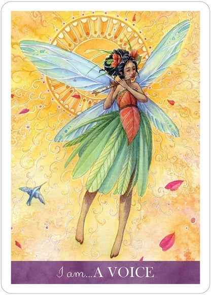 Find Your Light Inspiration Deck by Sara Burrier US Games, Fairy Oracle Cards for Spiritual Healing