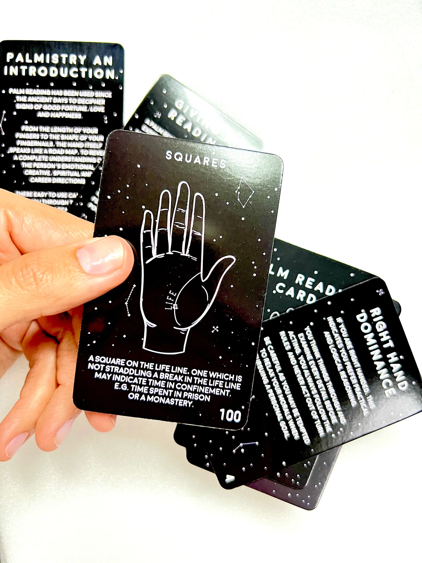 Learn how to read palms for beginners with flash cards palmistry 