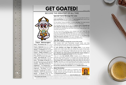 Get Goated: Mail-In Monthly Newsletter (Subscription)