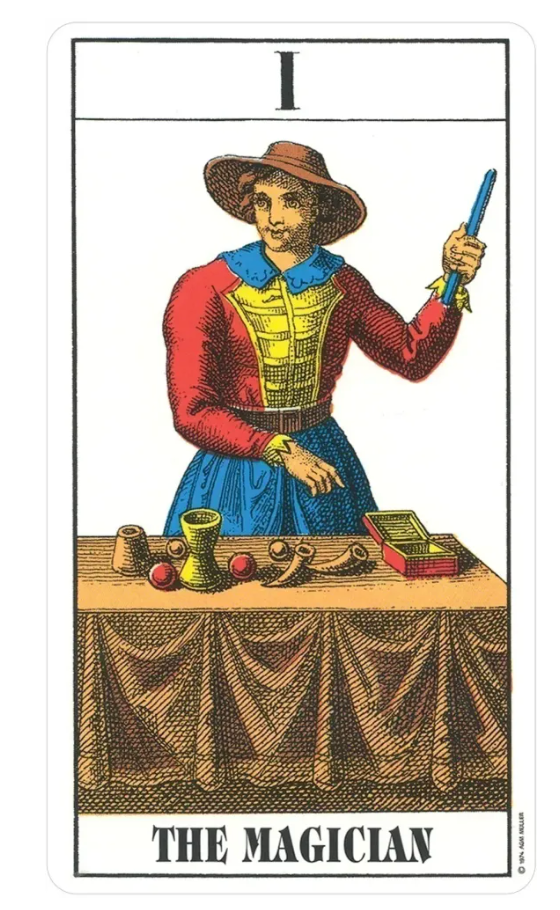 Major Arcana Card from 1JJ Swiss Tarot