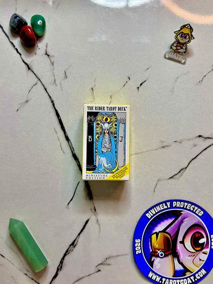 Tarot deck mini size with the High Priestess for sale online free shipping